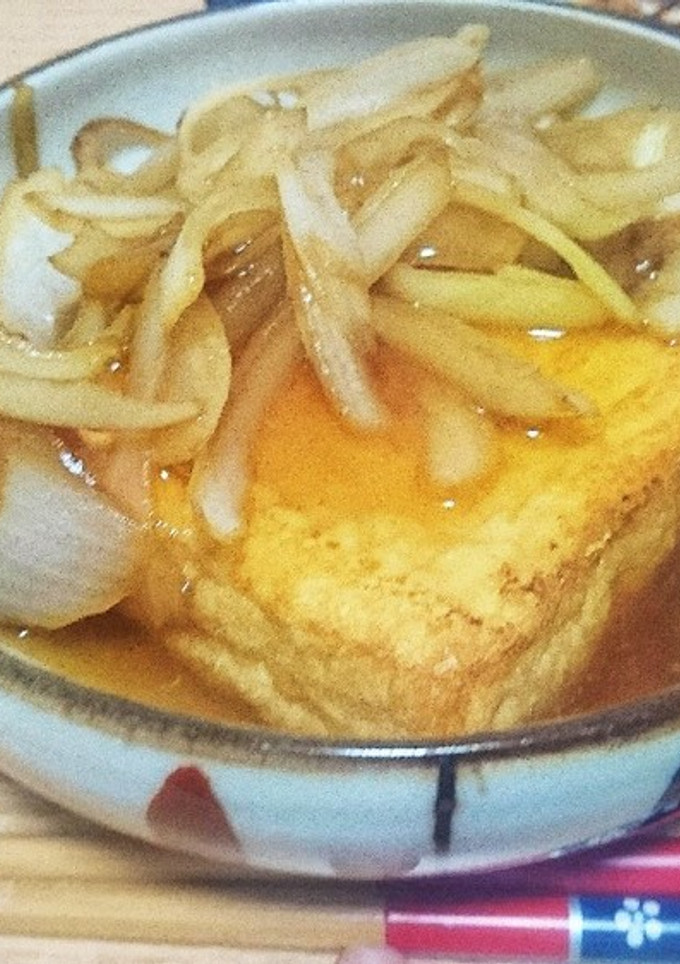 厚揚げの和風餡掛け-レシピのメイン写真