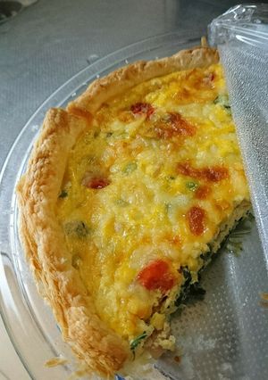 子供も大好き！豆腐入り簡単キッシュ♪-レシピのメイン写真