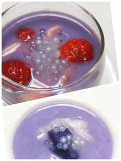 紫いもとタピオカミルクのお汁粉-レシピのメイン写真