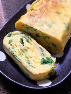 おつまみやお弁当に♡ニラのだし巻き卵-レシピのメイン写真
