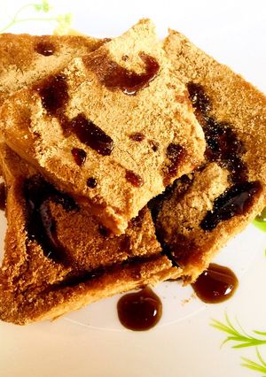 パンで、信玄餅風✨簡単健康美味しい✨デス-レシピのメイン写真