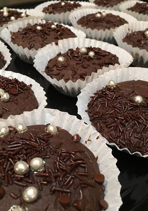 米粉&キャロブのcup♡cake-レシピのメイン写真