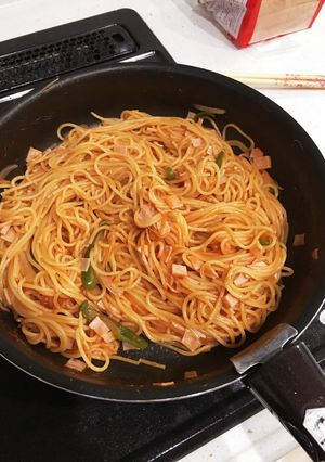 フライパン一つで☆簡単ナポリタン-レシピのメイン写真