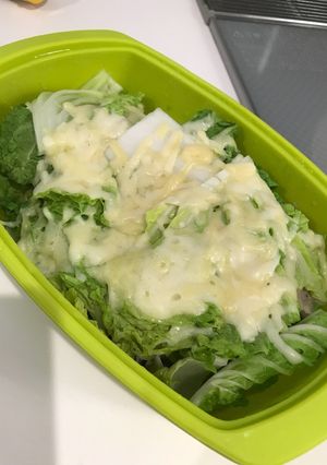 レンチン★白菜と豚肉のチーズ蒸し-レシピのメイン写真