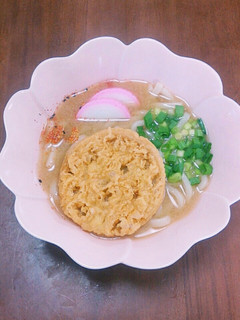 天ぷら味噌うどん-レシピのメイン写真