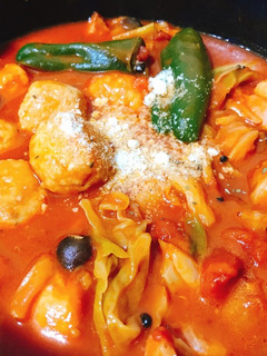 肉団子とたっぷり野菜のトマトスープ-レシピのメイン写真