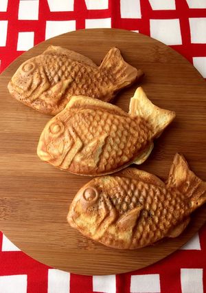 余ったお餅救済♪HMで簡単たい焼き-レシピのメイン写真