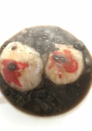 ゆであずき缶でぜんざい-レシピのメイン写真