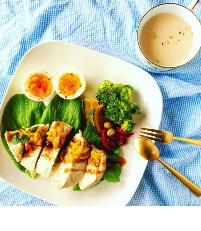 鶏むね肉のジューシーボイル-レシピのメイン写真