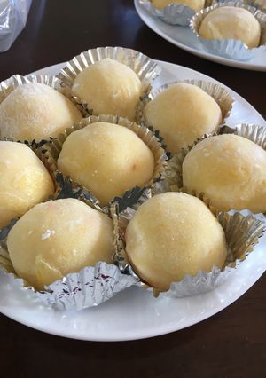 餅つき機で作るミカン大福-レシピのメイン写真
