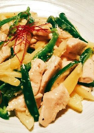 八角薫る★ピーマンとじゃがの中華塩炒め-レシピのメイン写真