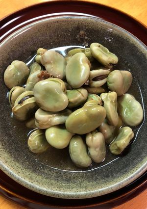 空豆の煮物♡-レシピのメイン写真