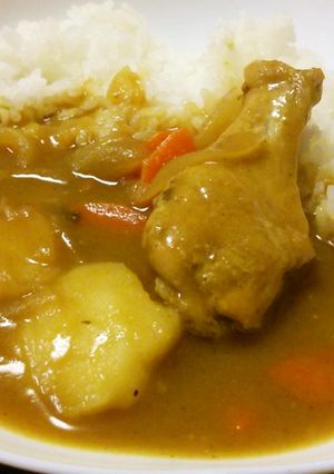 手羽元カレー♪-レシピのメイン写真