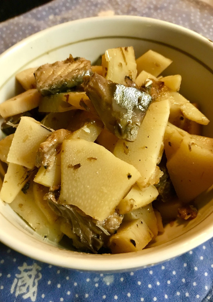 筍とサバの超簡単煮物-レシピのメイン写真