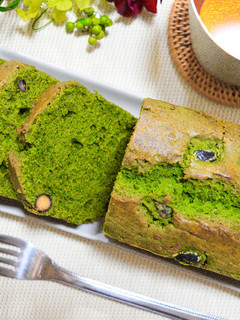 黒豆と抹茶のパウンドケーキ-レシピのメイン写真