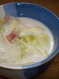 白菜とベーコンのミルク煮-レシピのメイン写真