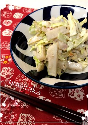 簡単美味しいかまぼこでサラダ-レシピのメイン写真