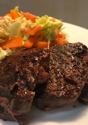 簡単本格的な味付け！まぐろのあらステーキ-レシピのメイン写真