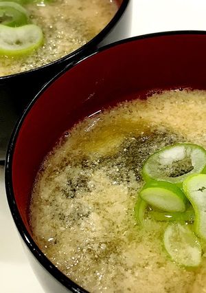 美味しい〜トロトロとろろ昆布のお味噌汁♡-レシピのメイン写真