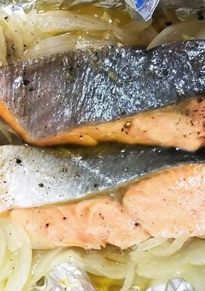 鮭のホイル焼き-レシピのメイン写真
