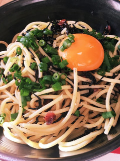 梅ひじきのパスタ-レシピのメイン写真