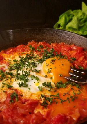 スキレット料理！シャクシュカ-レシピのメイン写真
