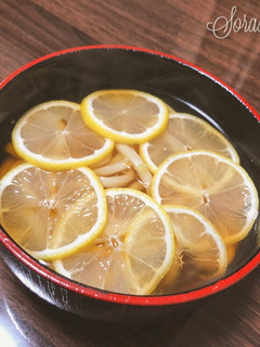 さっぱりほっこりレモンうどん-レシピのメイン写真