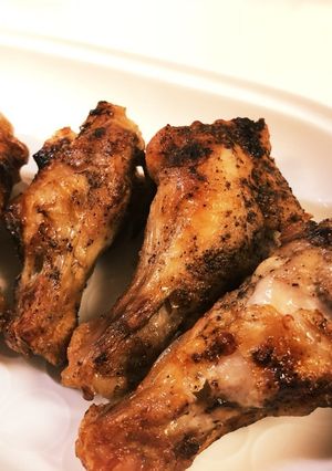 お手軽 グリルで手羽元ローストチキン-レシピのメイン写真