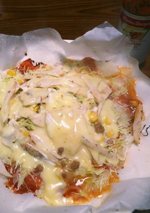 お餅でピザ-レシピのメイン写真