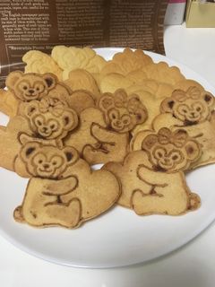 ダッフィーのクッキー-レシピのメイン写真