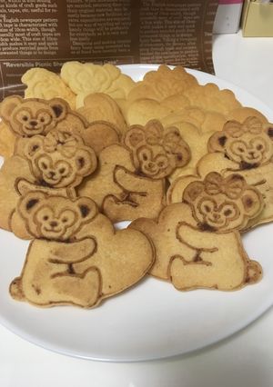 ダッフィーのクッキー-レシピのメイン写真