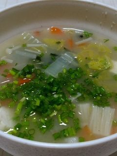 野菜たっぷりお味噌汁-レシピのメイン写真