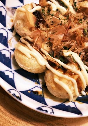 卵なし！カリふわとろ〜りたこ焼き-レシピのメイン写真