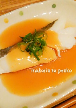 レンジで簡単＊たらのピリ辛中華ソース-レシピのメイン写真