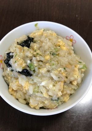 おでんの汁の残りde雑炊-レシピのメイン写真