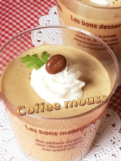 ほろ苦☆コーヒームース-レシピのメイン写真