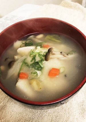 簡単！お雑煮♪お好みの味付けで！-レシピのメイン写真