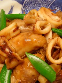 簡単!里芋といかの煮物-レシピのメイン写真
