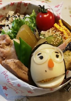 煮卵deキャラ卵-レシピのメイン写真