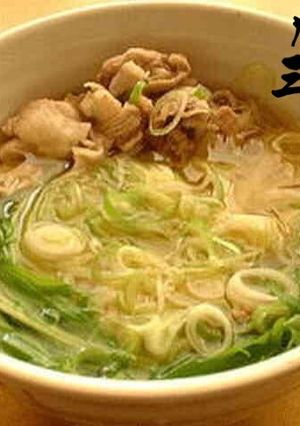シャキシャキあったか肉うどん-レシピのメイン写真
