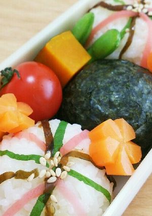 手毬 おにぎり 簡単 可愛い お弁当-レシピのメイン写真