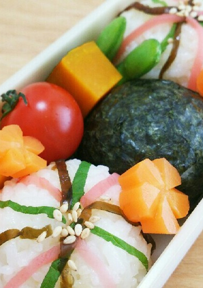 手毬 おにぎり 簡単 可愛い お弁当-レシピのメイン写真