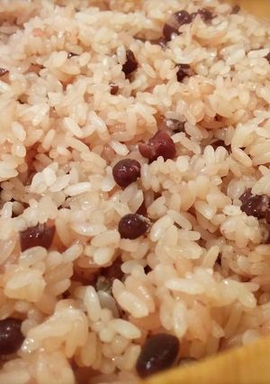 餅米でモチモチのお赤飯!絶品本格おこわ-レシピのメイン写真
