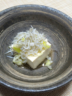 豆腐のしらす乗せ-レシピのメイン写真