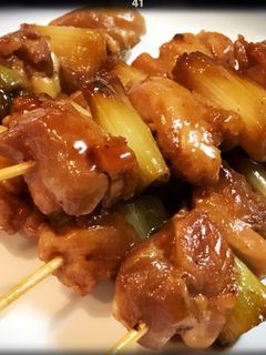 ☆簡単!フライパンで焼き鳥ねぎま☆-レシピのメイン写真