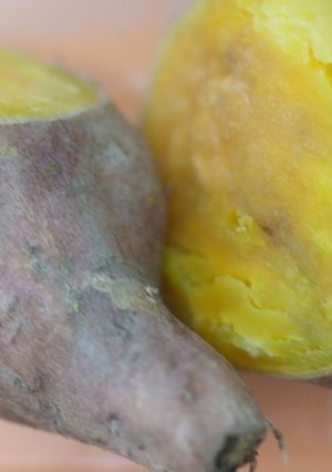 レンジで簡単　密芋（安納芋）焼き芋-レシピのメイン写真