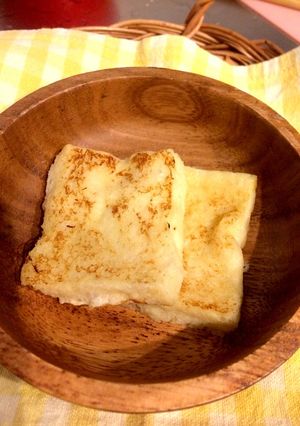 離乳食後期〜きなこフレンチトースト-レシピのメイン写真