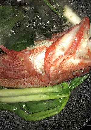 キンキの酒蒸し-レシピのメイン写真