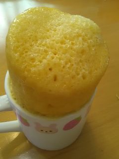 【HMで簡単】ふわふわマグカップケーキ!-レシピのメイン写真