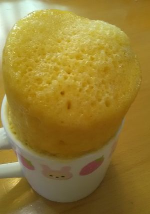 【HMで簡単】ふわふわマグカップケーキ！-レシピのメイン写真